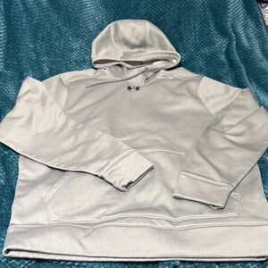 Under Armour Men's Silver Hoodie